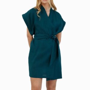 Faith Linen Kimono Dress PA2