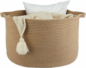 Large Jute Rope Storage Basket PA9