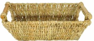 New Storage Woven Seagrass Basket PA18