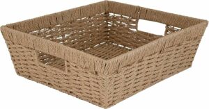 Simplify Large Shelf Storage Basket PA25